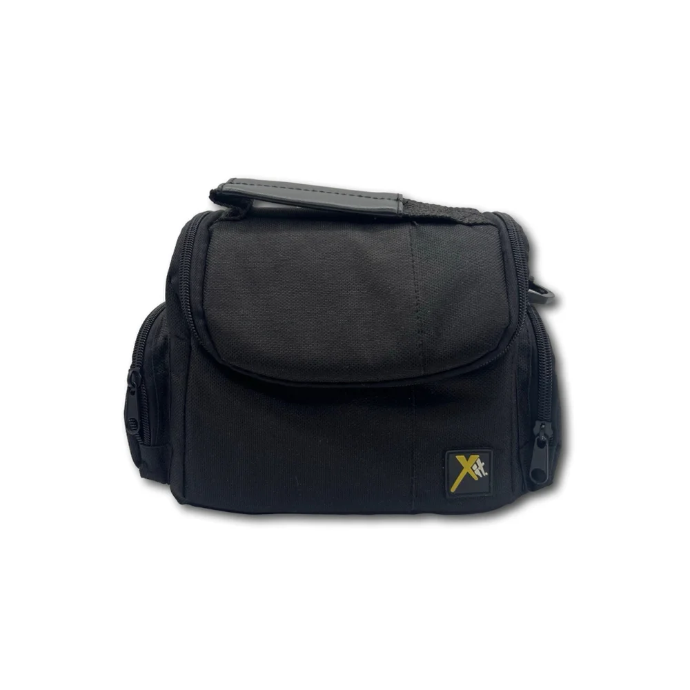 Deluxe Digital Photo Video Camera Camcorder Padded Carrying Case Black